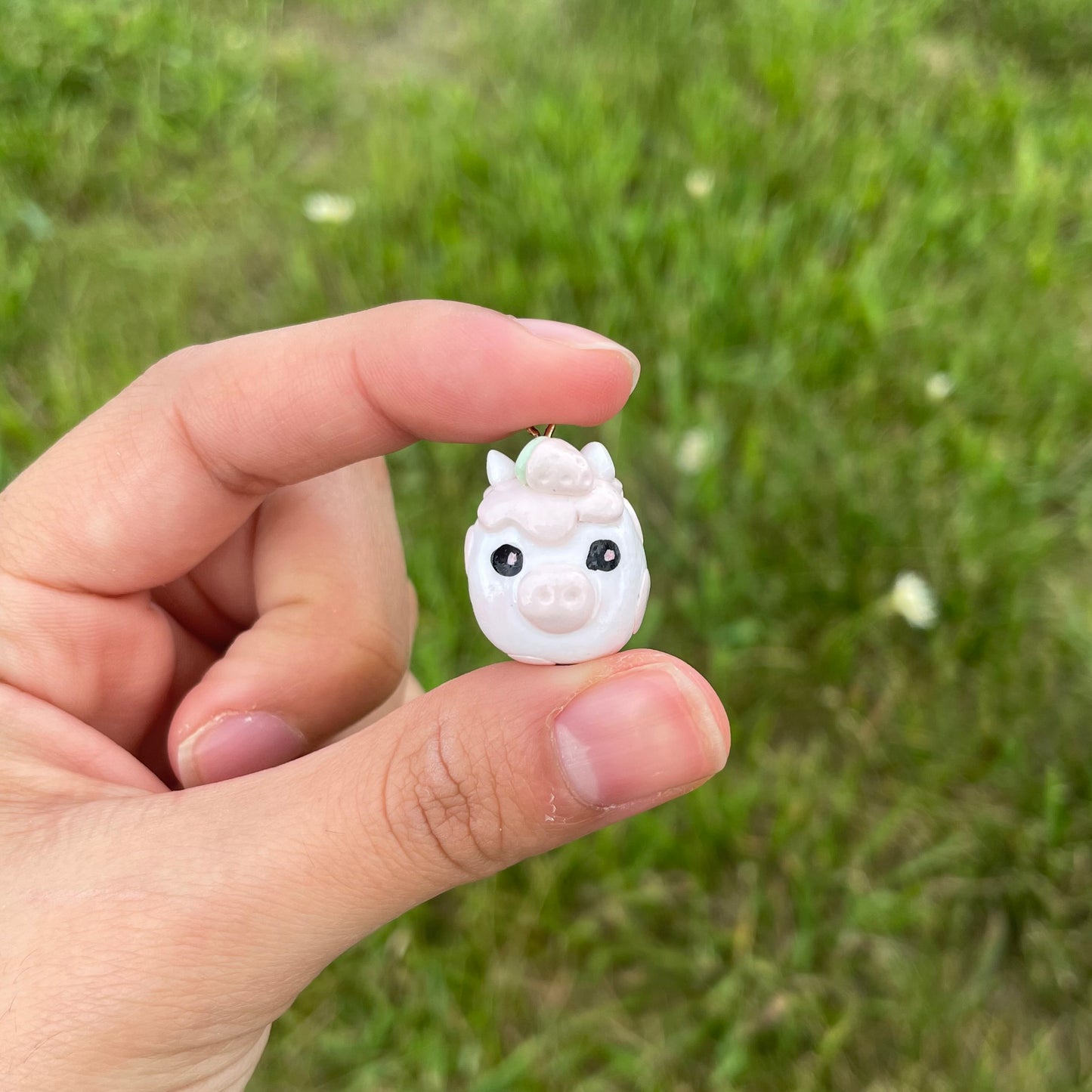 Strawberry Cow Earrings
