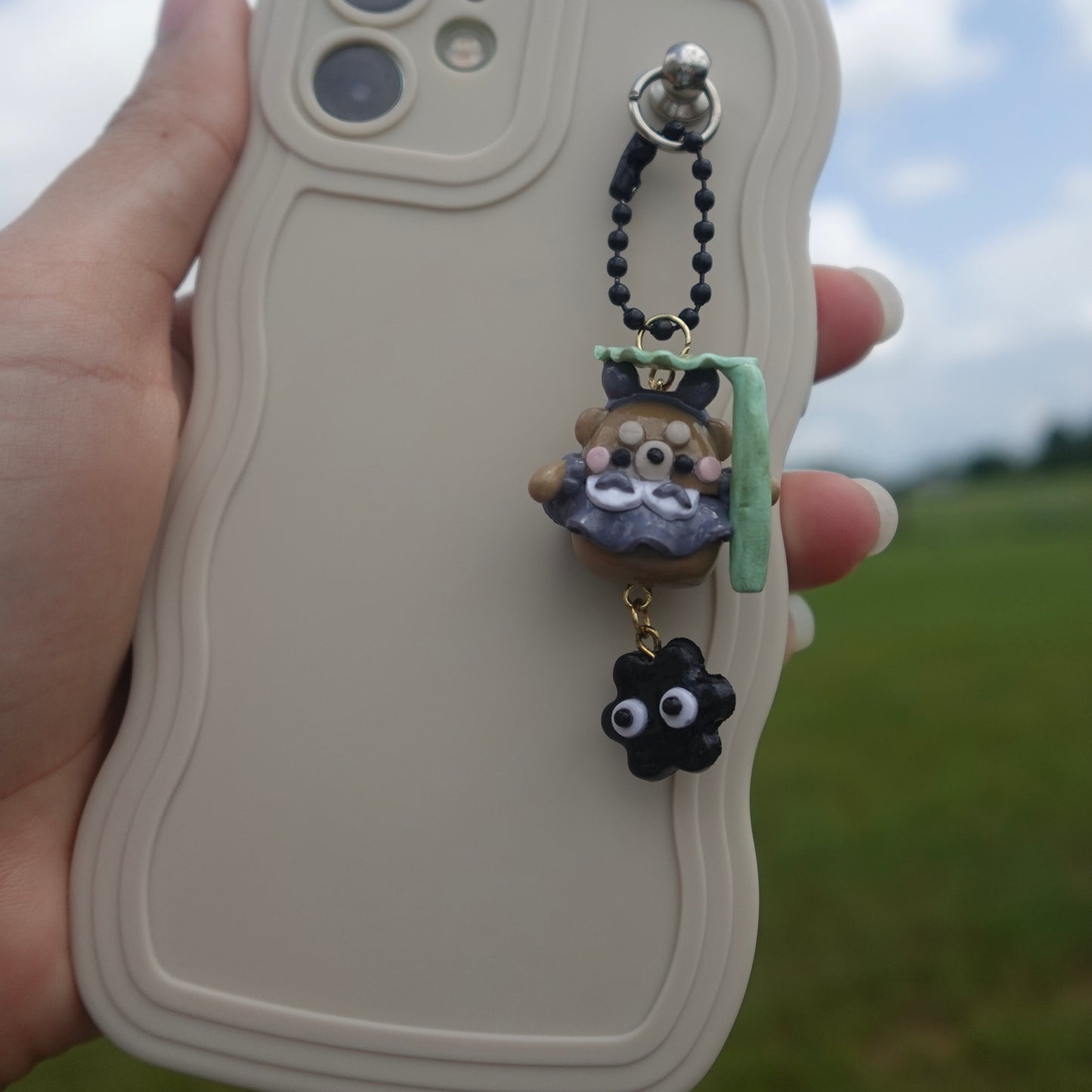 MADE TO ORDER: Totoro Inspired Beary Keychain