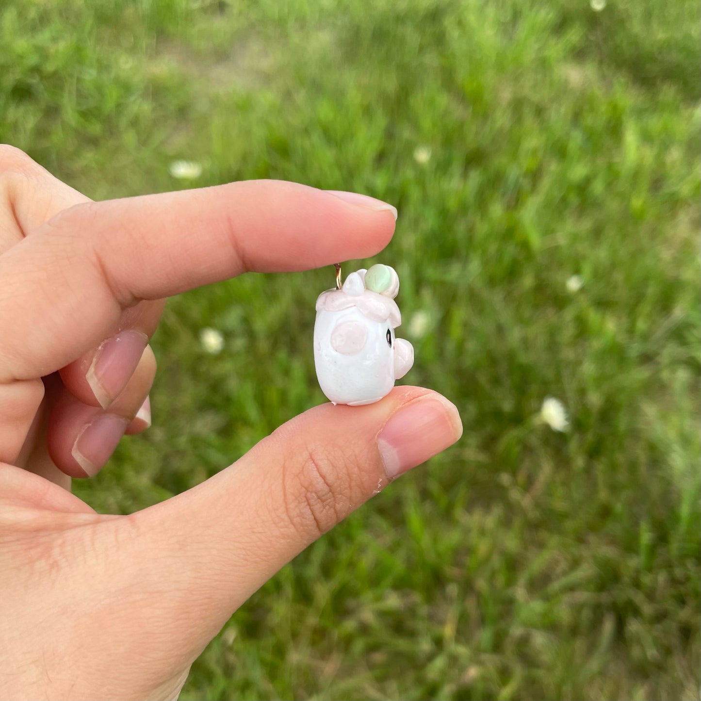 Strawberry Cow Earrings